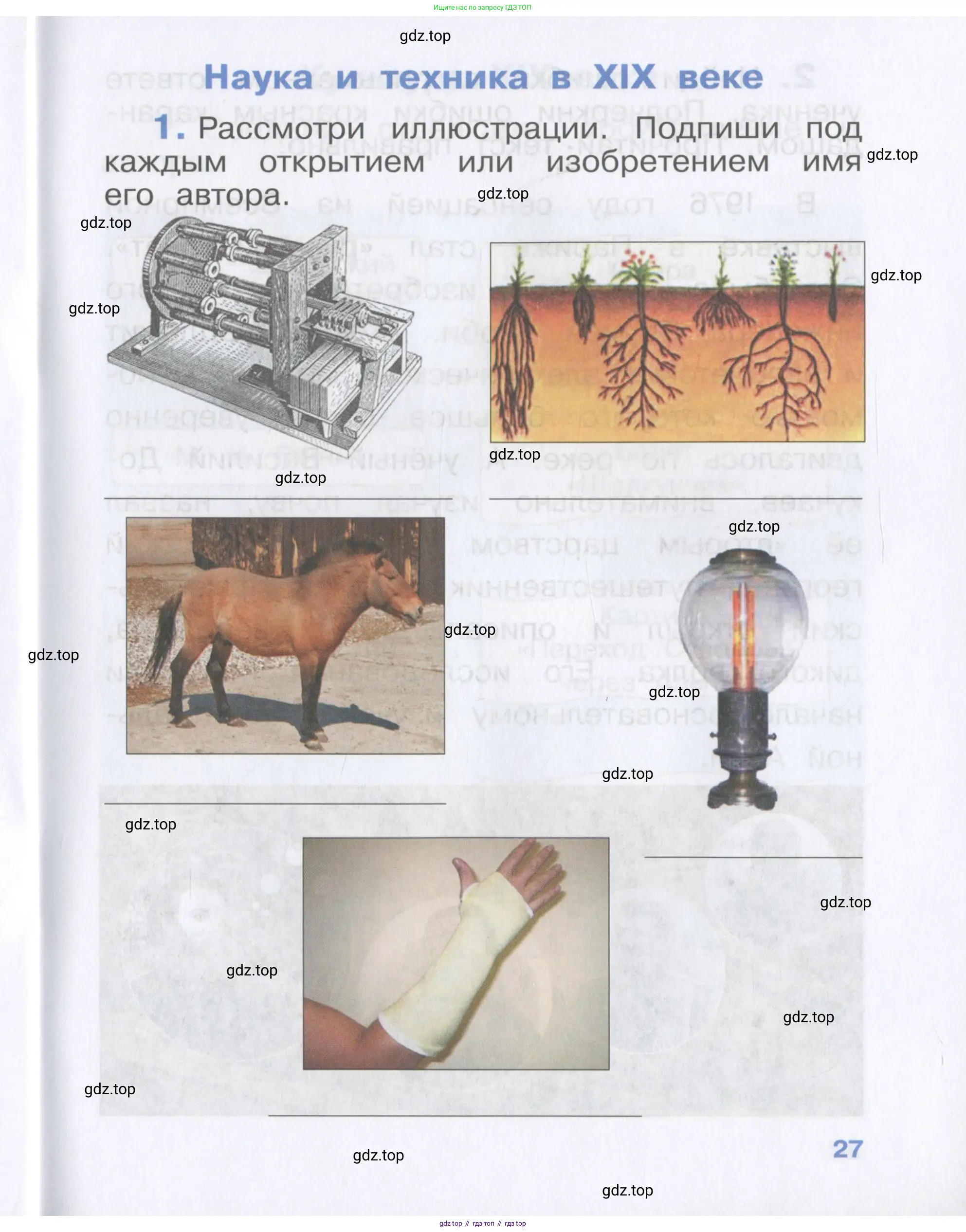 Окружающий мир, 4 класс рабочая тетрадь, авторы: Саплина Елена Витальевна, Саплин А И, Сивоглазов Владислав Иванович, издательство Дрофа, Москва, 2018, жёлтого цвета, Часть 1, страница 27