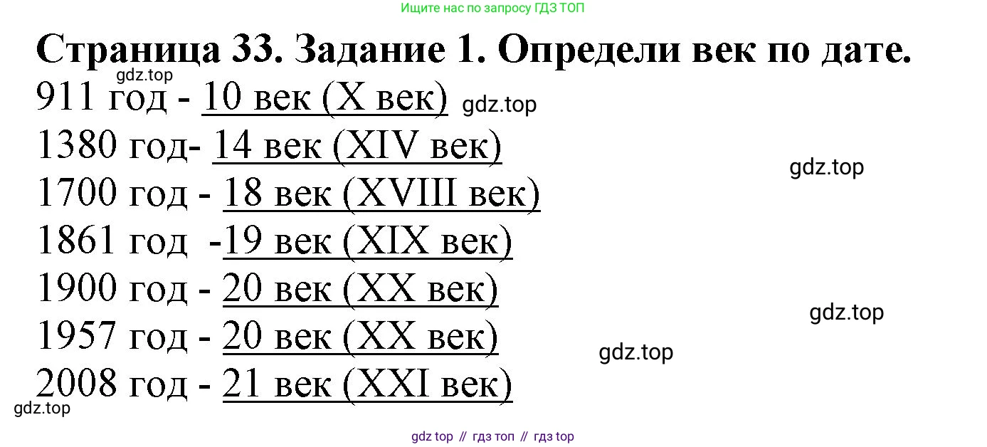 Окружающий мир, 4 класс рабочая тетрадь, авторы: Саплина Елена Витальевна, Саплин А И, Сивоглазов Владислав Иванович, издательство Дрофа, Москва, 2018, жёлтого цвета, Часть 1, страница 33, номер 1, Решение
