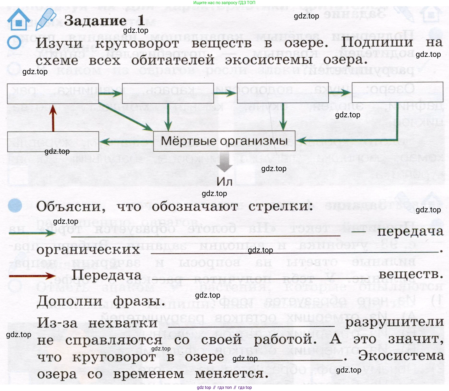 Окружающий мир, 4 класс рабочая тетрадь, авторы: Вахрушев Александр Александрович, Зорин Н В, Ловягин С Н, Кремлева И И, Бурский О В, издательство Просвещение, Москва, 2022, зелёного цвета, Часть 1, страница 49, номер 1, Условие
