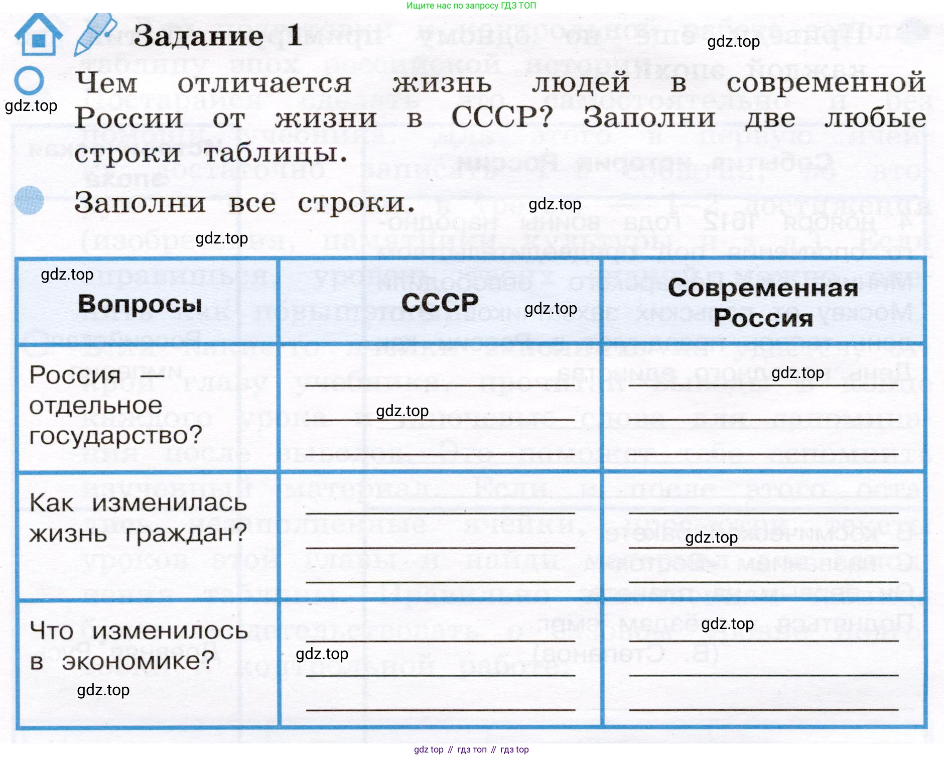 Окружающий мир, 4 класс рабочая тетрадь, авторы: Вахрушев Александр Александрович, Зорин Н В, Ловягин С Н, Кремлева И И, Бурский О В, издательство Просвещение, Москва, 2022, зелёного цвета, Часть 2, страница 44, номер 1, Условие