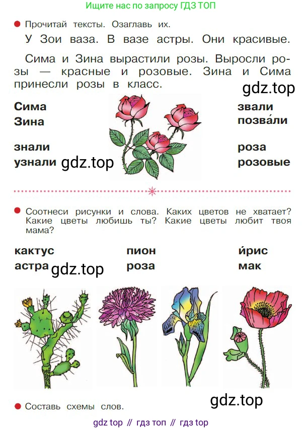 ГДЗ Русский язык, 1 класс Азбука, авторы: Горецкий Всеслав Гаврилович, Кирюшкин Виктор Андреевич, Виноградская Людмила Андреевна, Бойкина Марина Викторовна, издательство Просвещение, Москва, 2023, белого цвета, Часть 1, страница 94, Условие