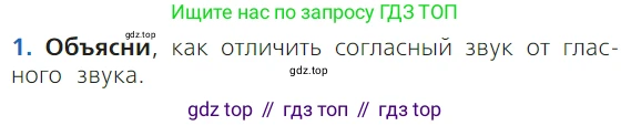 ГДЗ Русский язык, 1 класс Учебник, авторы: Канакина Валентина Павловна, Горецкий Всеслав Гаврилович, издательство Просвещение, Москва, 2023, белого цвета, страница 77, номер 1, Условие