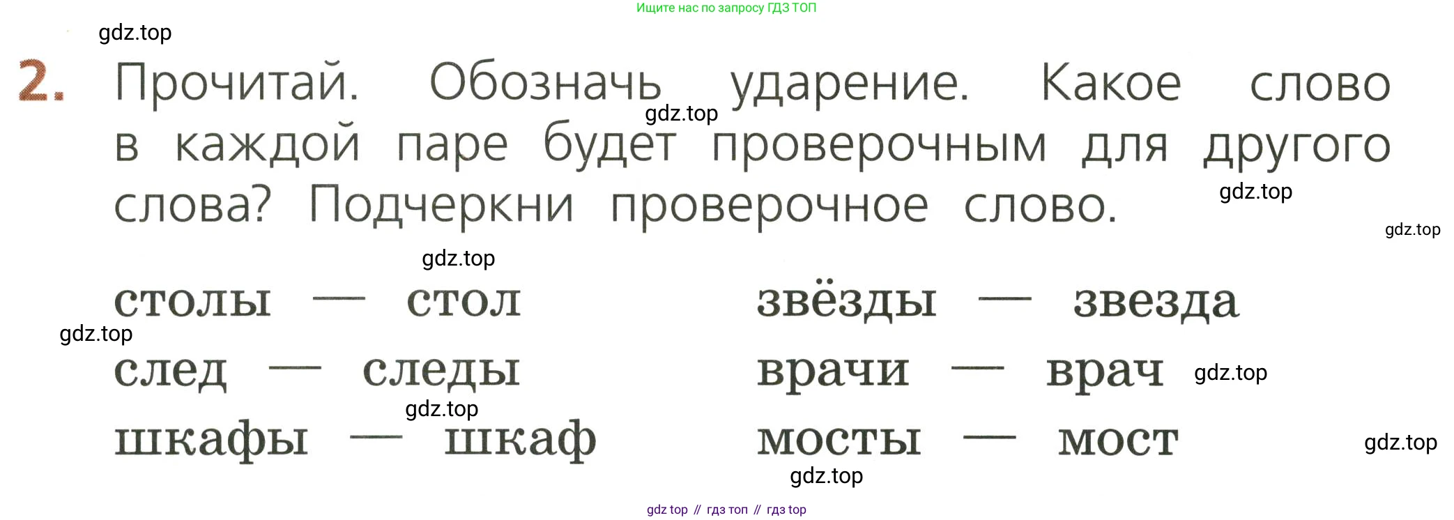 Русский язык, 1 класс Тетрадь учебных достижений, автор: Канакина Валентина Павловна, издательство Просвещение, Москва, 2023, белого цвета, страница 28, номер 2, Условие