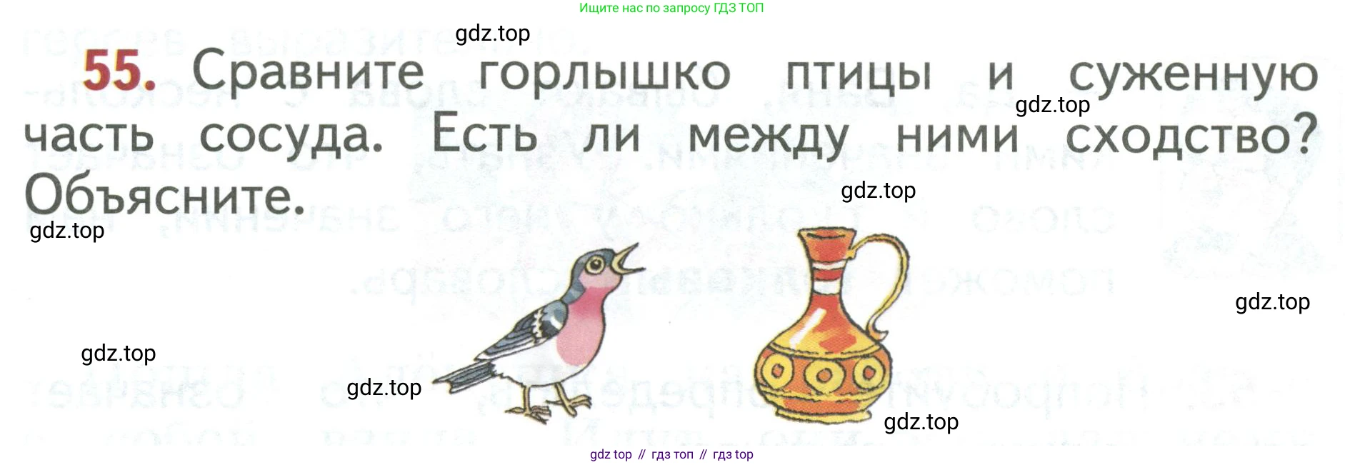Русский язык, 1 класс Учебник, авторы: Климанова Людмила Федоровна, Макеева Светлана Григорьевна, Бабушкина Татьяна Владимировна, издательство Просвещение, Москва, 2023, белого цвета, страница 34, номер 55, Условие 2019-2022