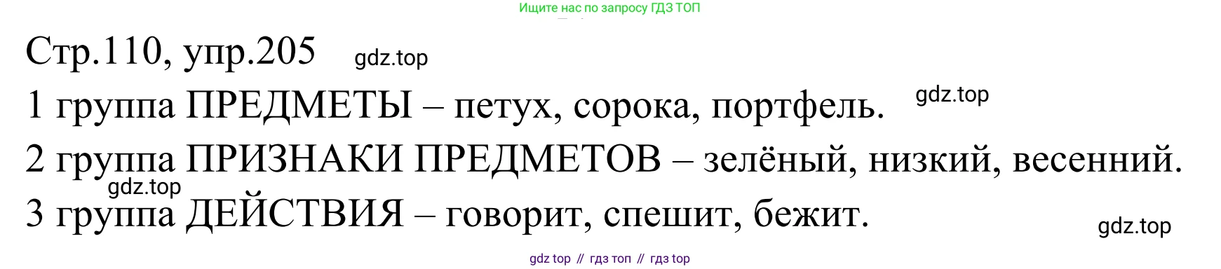 Русский язык, 1 класс Учебник, авторы: Климанова Людмила Федоровна, Макеева Светлана Григорьевна, Бабушкина Татьяна Владимировна, издательство Просвещение, Москва, 2023, белого цвета, страница 105, номер 205, Решение 2019-2022