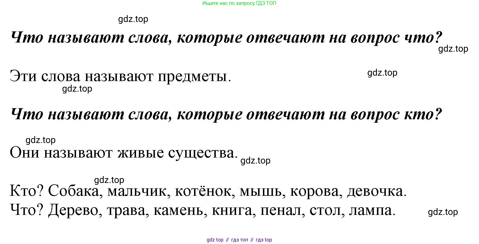 Русский язык, 1 класс рабочая тетрадь, авторы: Рамзаева Тамара Григорьевна, Савинкина Людмила Павловна, издательство Просвещение, Москва, 2023, зелёного цвета, страница 50, номер 69, Решение