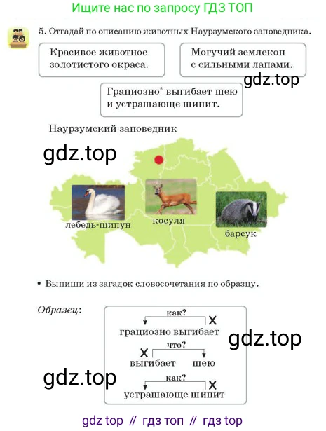 Русский язык, 2 класс Учебник, авторы: Аймаганбетова Зухра Кураниевна, Богатырёва Елена Васильевна, Бучина Раиса Александровна, Регель Надежда Васильевна, Труханова Ольга Ивановна, издательство Алматыкітап баспасы, Алматы, 2023, Часть 2, страница 95, номер 5, Условие
