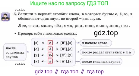 Русский язык, 2 класс Учебник, авторы: Аймаганбетова Зухра Кураниевна, Богатырёва Елена Васильевна, Бучина Раиса Александровна, Регель Надежда Васильевна, Труханова Ольга Ивановна, издательство Алматыкітап баспасы, Алматы, 2023, Часть 1, страница 44, номер 5, Условие