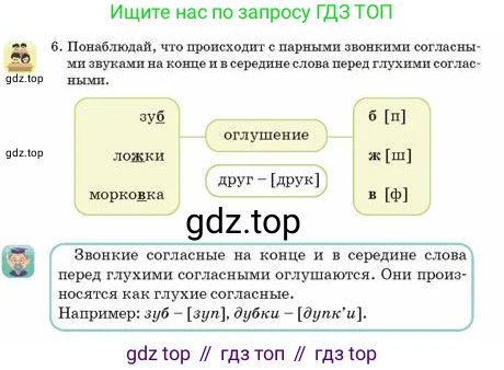 Русский язык, 2 класс Учебник, авторы: Аймаганбетова Зухра Кураниевна, Богатырёва Елена Васильевна, Бучина Раиса Александровна, Регель Надежда Васильевна, Труханова Ольга Ивановна, издательство Алматыкітап баспасы, Алматы, 2023, Часть 1, страница 60, номер 6, Условие