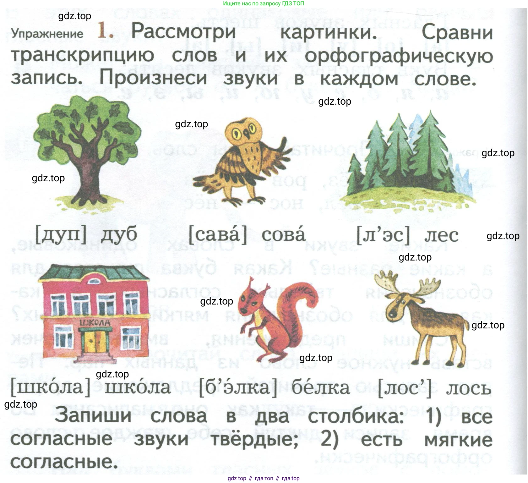 ГДЗ Русский язык, 2 класс Учебник, авторы: Иванов Станислав Викторович, Евдокимова Антонина Олеговна, Кузнецова Марина Ивановна, Петленко Лидия Владимировна, Романова Владислава Юрьевна, издательство Просвещение, Москва, 2023, Часть 1, страница 10, номер 1, Условие