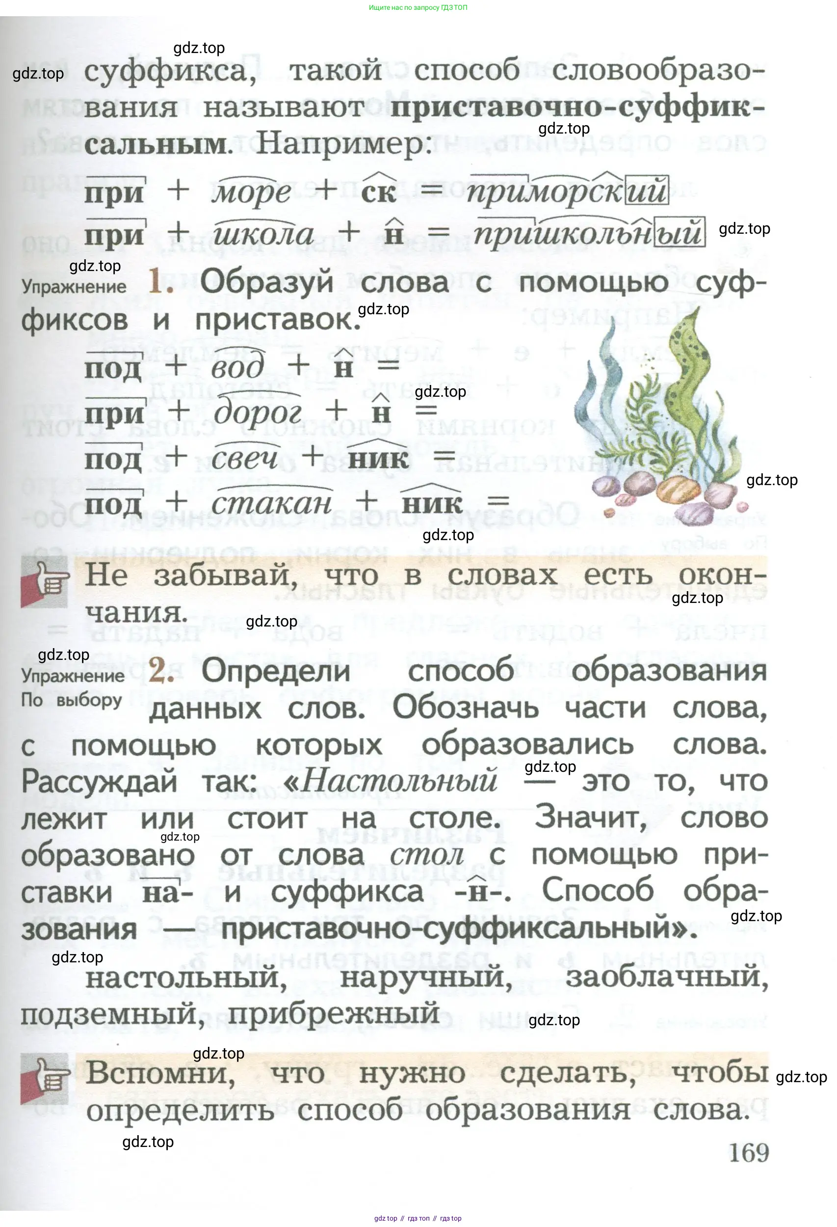 Русский язык, 2 класс Учебник, авторы: Иванов Станислав Викторович, Евдокимова Антонина Олеговна, Кузнецова Марина Ивановна, Петленко Лидия Владимировна, Романова Владислава Юрьевна, издательство Просвещение, Москва, 2023, Часть 1, страница 169