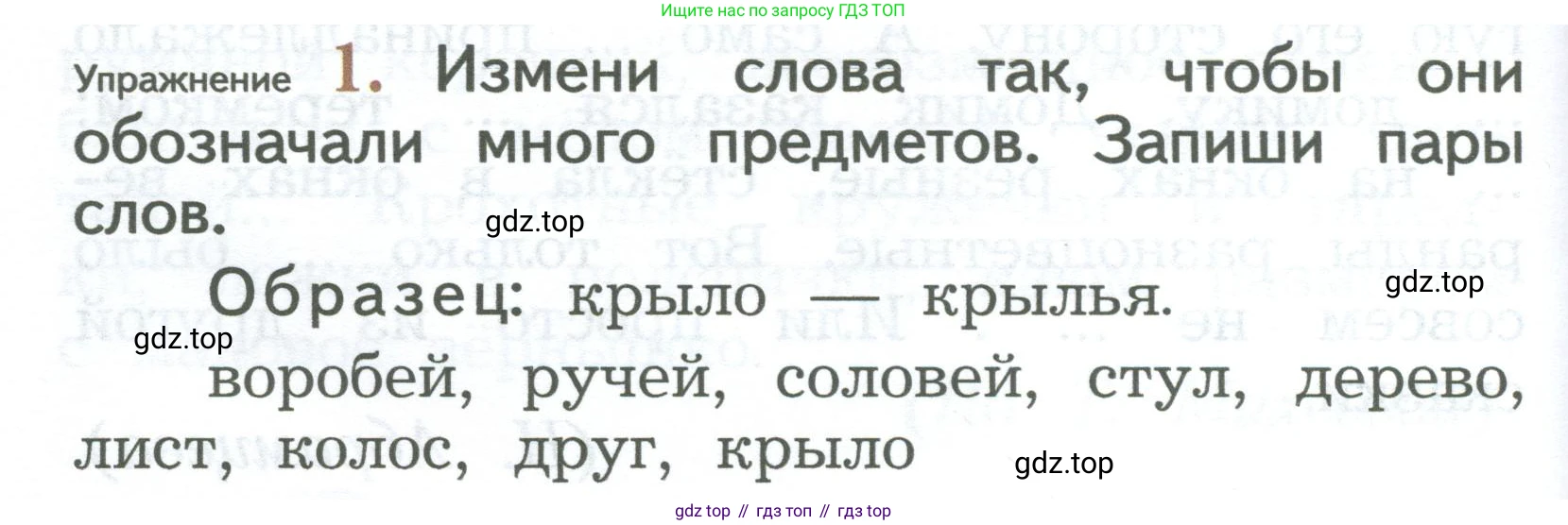 ГДЗ Русский язык, 2 класс Учебник, авторы: Иванов Станислав Викторович, Евдокимова Антонина Олеговна, Кузнецова Марина Ивановна, Петленко Лидия Владимировна, Романова Владислава Юрьевна, издательство Просвещение, Москва, 2023, Часть 1, страница 32, номер 1, Условие