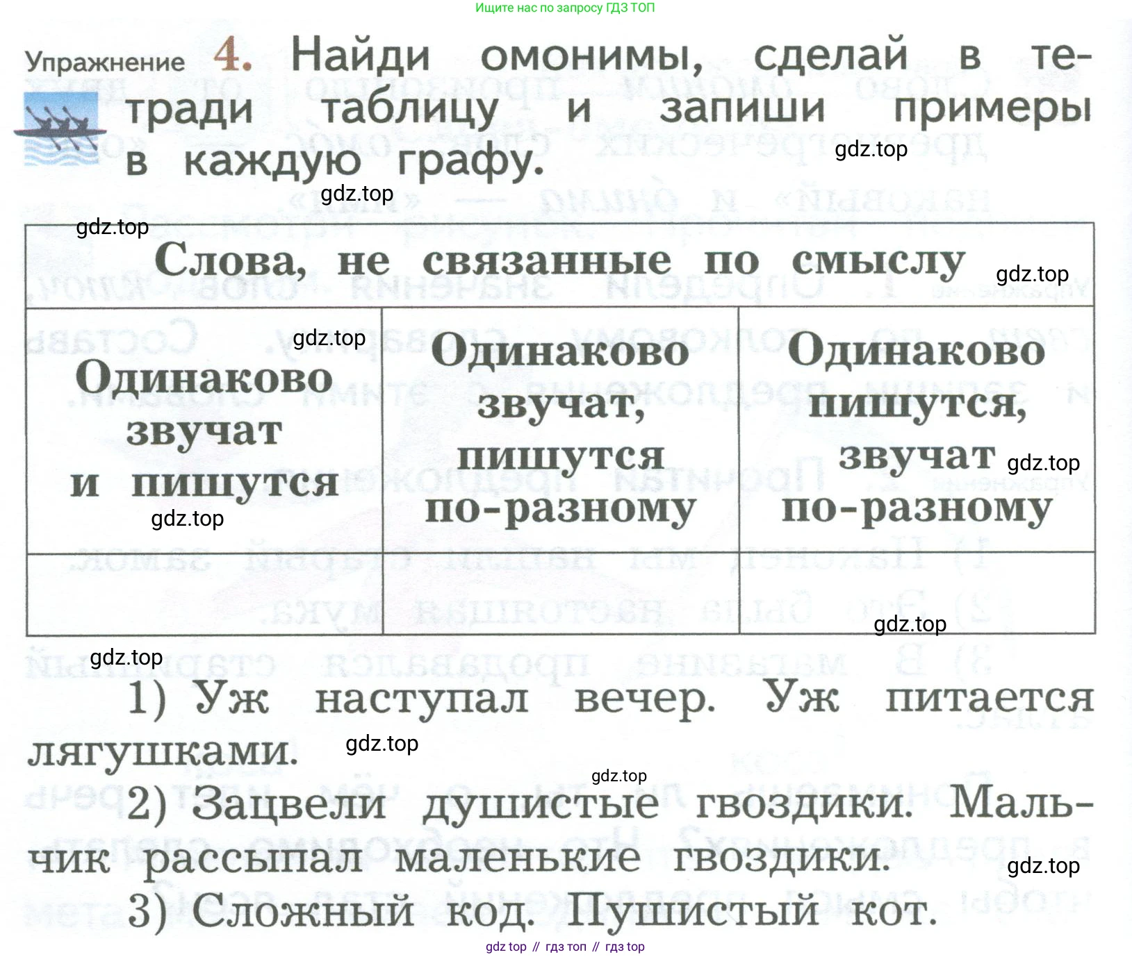 ГДЗ Русский язык, 2 класс Учебник, авторы: Иванов Станислав Викторович, Евдокимова Антонина Олеговна, Кузнецова Марина Ивановна, Петленко Лидия Владимировна, Романова Владислава Юрьевна, издательство Просвещение, Москва, 2023, Часть 2, страница 78, номер 4, Условие