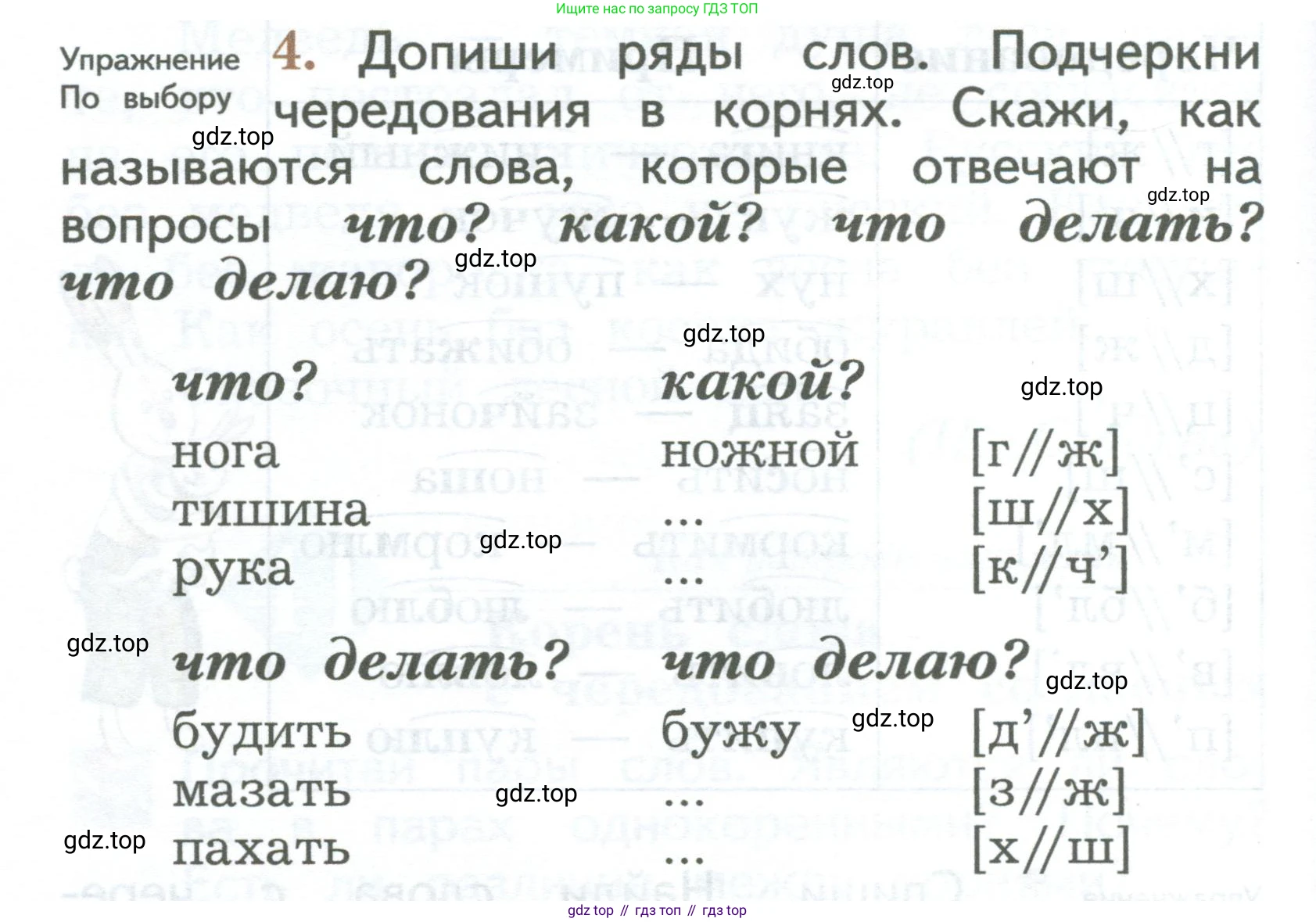 ГДЗ Русский язык, 2 класс Учебник, авторы: Иванов Станислав Викторович, Евдокимова Антонина Олеговна, Кузнецова Марина Ивановна, Петленко Лидия Владимировна, Романова Владислава Юрьевна, издательство Просвещение, Москва, 2023, Часть 1, страница 104, номер 4, Условие