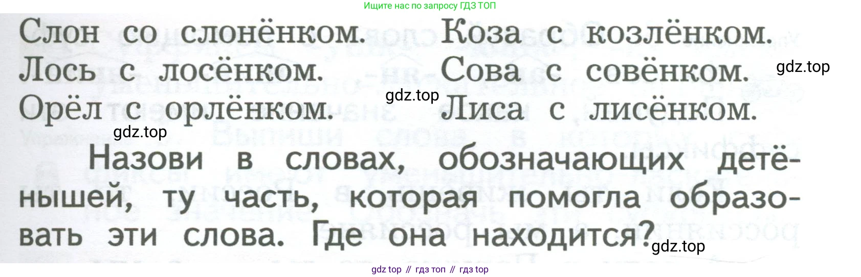 ГДЗ Русский язык, 2 класс Учебник, авторы: Иванов Станислав Викторович, Евдокимова Антонина Олеговна, Кузнецова Марина Ивановна, Петленко Лидия Владимировна, Романова Владислава Юрьевна, издательство Просвещение, Москва, 2023, Часть 1, страница 114, номер 1, Условие (продолжение 2)