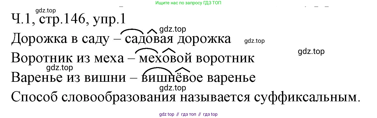 ГДЗ Русский язык, 2 класс Учебник, авторы: Иванов Станислав Викторович, Евдокимова Антонина Олеговна, Кузнецова Марина Ивановна, Петленко Лидия Владимировна, Романова Владислава Юрьевна, издательство Просвещение, Москва, 2023, Часть 1, страница 146, номер 1, Решение