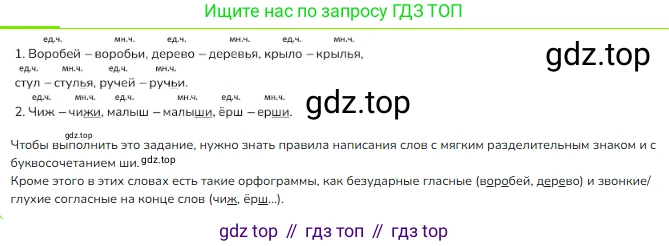 ГДЗ Русский язык, 2 класс Учебник, авторы: Канакина Валентина Павловна, Горецкий Всеслав Гаврилович, издательство Просвещение, Москва, 2023, белого цвета, Часть 2, страница 62, номер 109, Решение