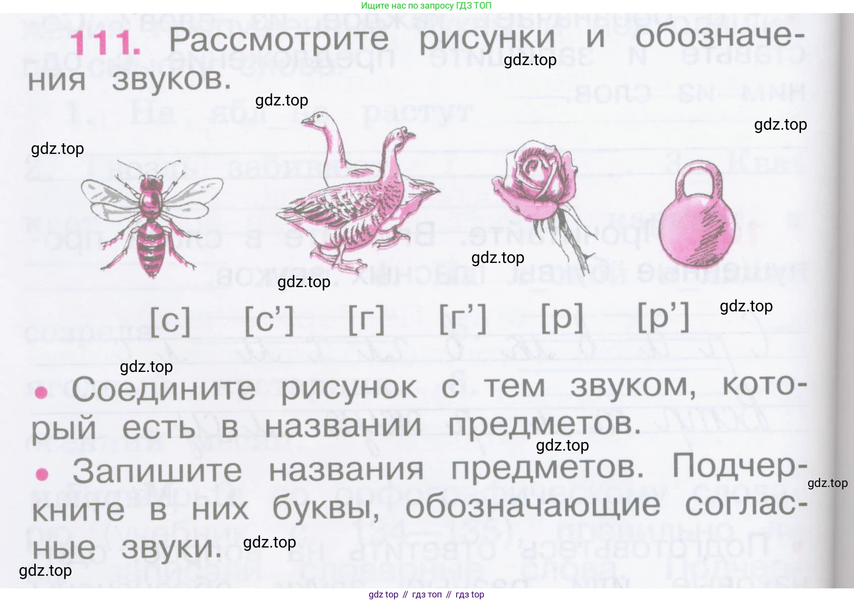Русский язык, 2 класс рабочая тетрадь, автор: Канакина Валентина Павловна, издательство Просвещение, Москва, 2023, белого цвета, Часть 1, страница 50, номер 111, Условие
