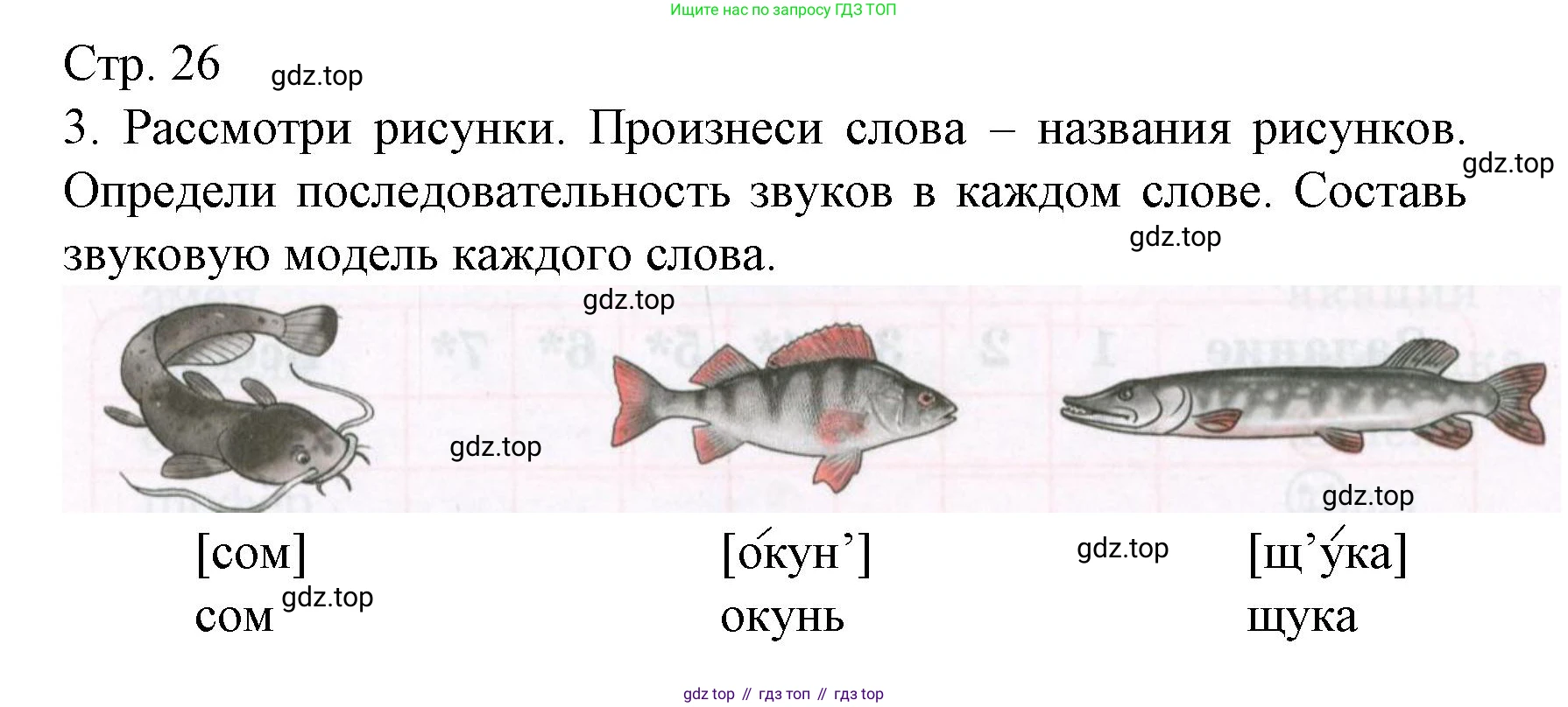 ГДЗ Русский язык, 2 класс Тетрадь учебных достижений, автор: Канакина Валентина Павловна, издательство Просвещение, Москва, 2023, белого цвета, страница 26, номер 3, Решение