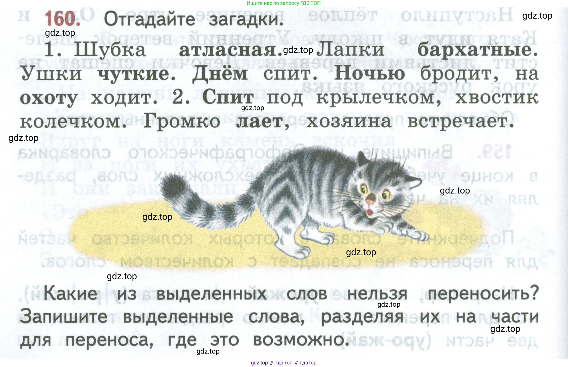 ГДЗ Русский язык, 2 класс Учебник, авторы: Климанова Людмила Федоровна, Бабушкина Татьяна Владимировна, издательство Просвещение, Москва, 2023, белого цвета, Часть 1, страница 88, номер 160, Условие