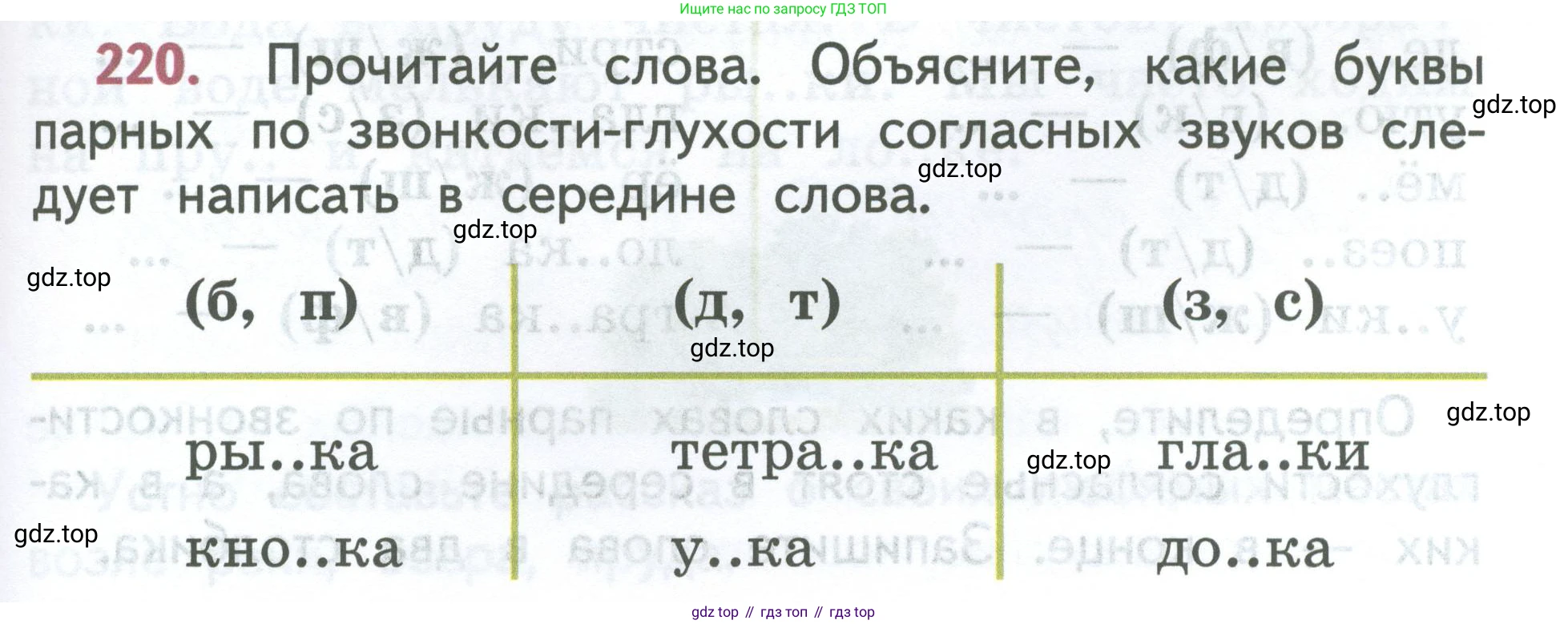 ГДЗ Русский язык, 2 класс Учебник, авторы: Климанова Людмила Федоровна, Бабушкина Татьяна Владимировна, издательство Просвещение, Москва, 2023, белого цвета, Часть 1, страница 119, номер 220, Условие
