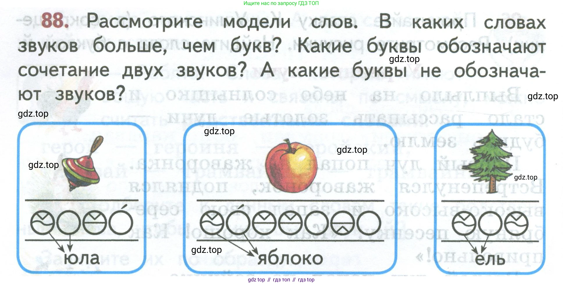 ГДЗ Русский язык, 2 класс Учебник, авторы: Климанова Людмила Федоровна, Бабушкина Татьяна Владимировна, издательство Просвещение, Москва, 2023, белого цвета, Часть 1, страница 56, номер 88, Условие