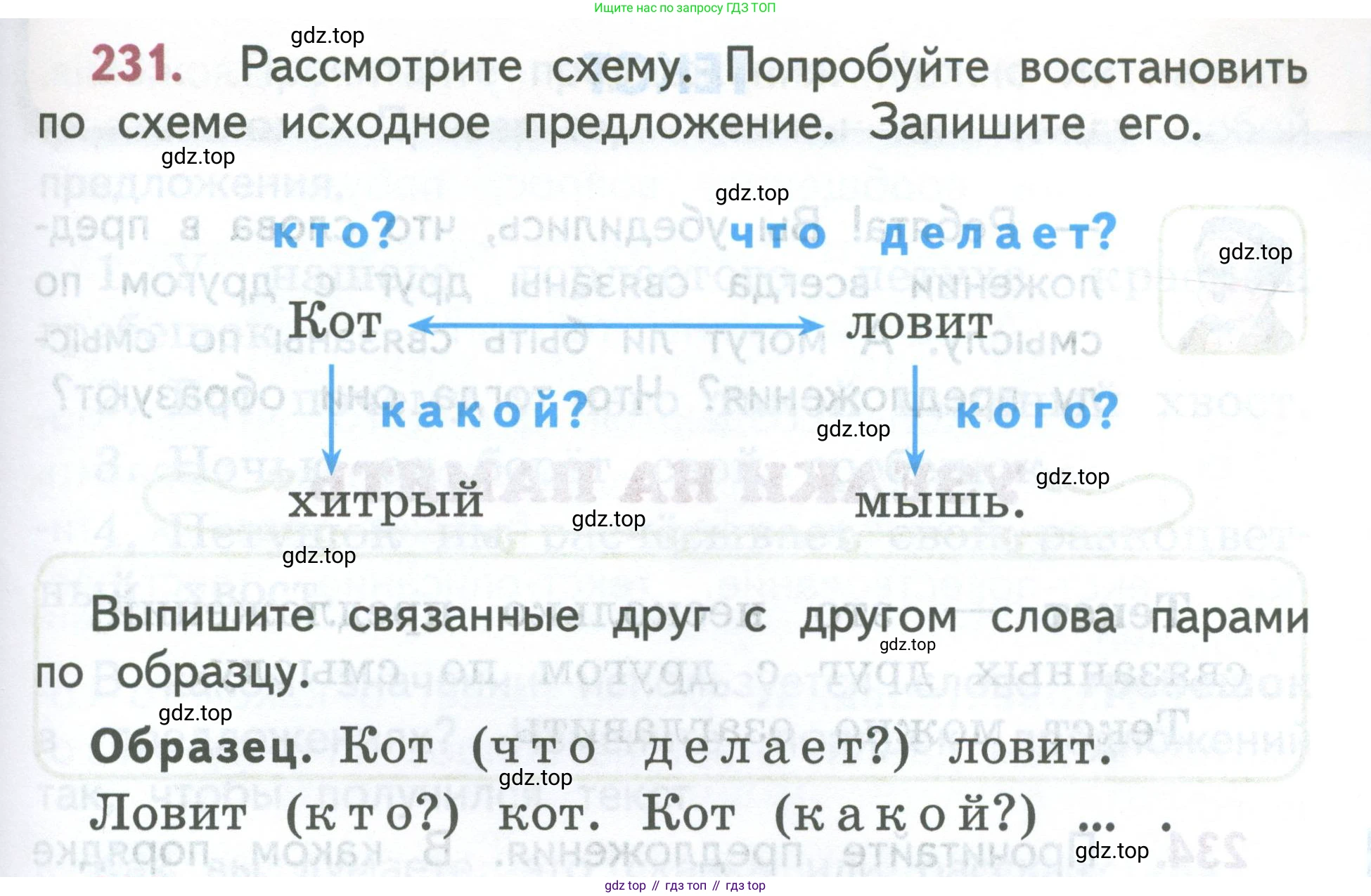 ГДЗ Русский язык, 2 класс Учебник, авторы: Климанова Людмила Федоровна, Бабушкина Татьяна Владимировна, издательство Просвещение, Москва, 2023, белого цвета, Часть 2, страница 133, номер 231, Условие