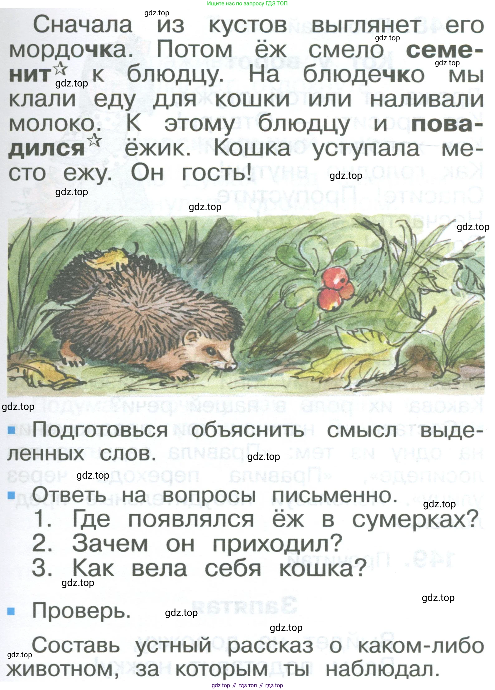 ГДЗ Русский язык, 2 класс Учебник, авторы: Рамзаева Тамара Григорьевна, Савельева Лариса Владимировна, издательство Просвещение, Москва, 2023, Часть 1, страница 86, номер 147, Условие (продолжение 2)