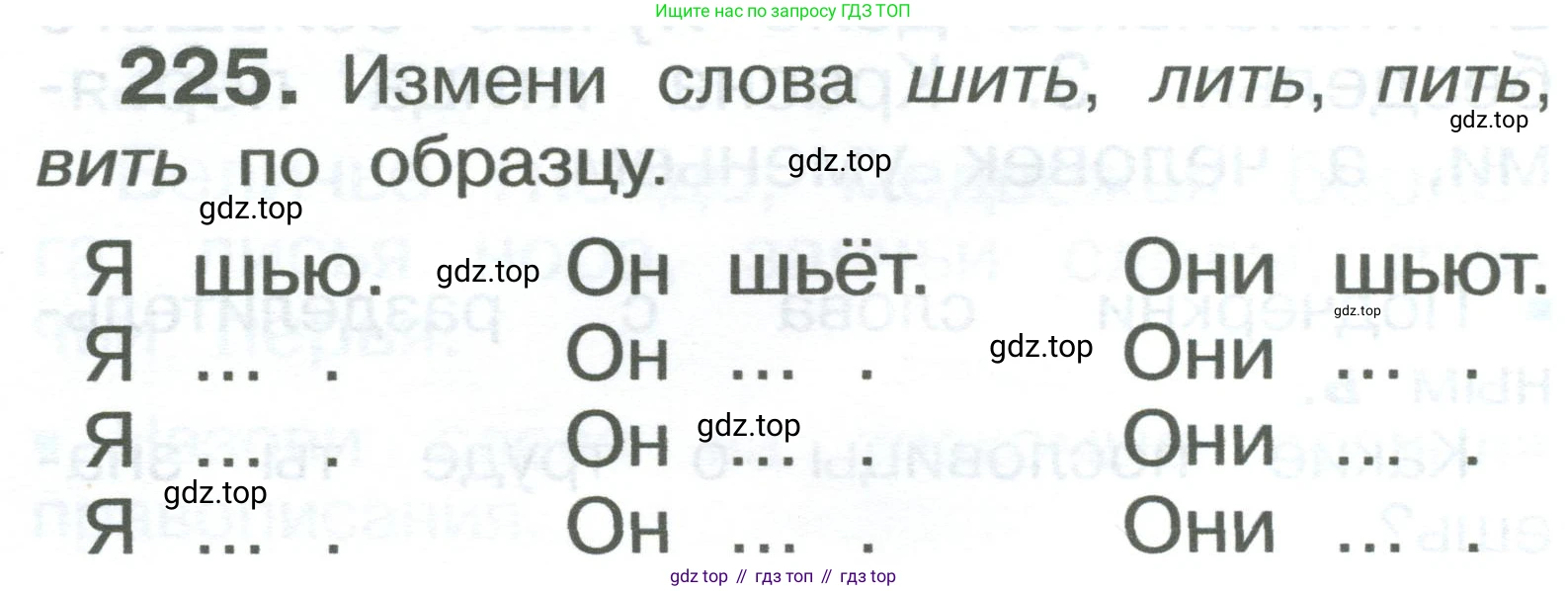 ГДЗ Русский язык, 2 класс Учебник, авторы: Рамзаева Тамара Григорьевна, Савельева Лариса Владимировна, издательство Просвещение, Москва, 2023, Часть 1, страница 132, номер 225, Условие