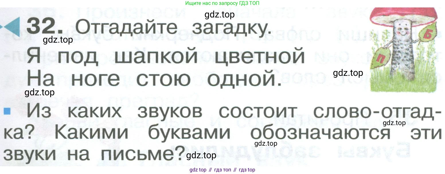 ГДЗ Русский язык, 2 класс Учебник, авторы: Рамзаева Тамара Григорьевна, Савельева Лариса Владимировна, издательство Просвещение, Москва, 2023, Часть 1, страница 21, номер 32, Условие