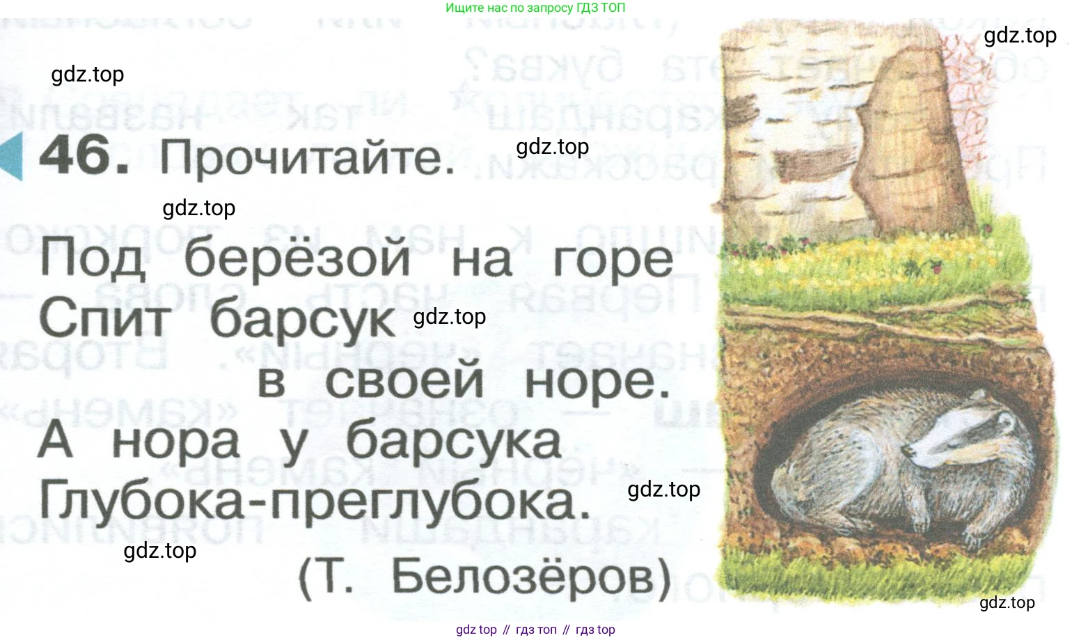 ГДЗ Русский язык, 2 класс Учебник, авторы: Рамзаева Тамара Григорьевна, Савельева Лариса Владимировна, издательство Просвещение, Москва, 2023, Часть 1, страница 31, номер 46, Условие