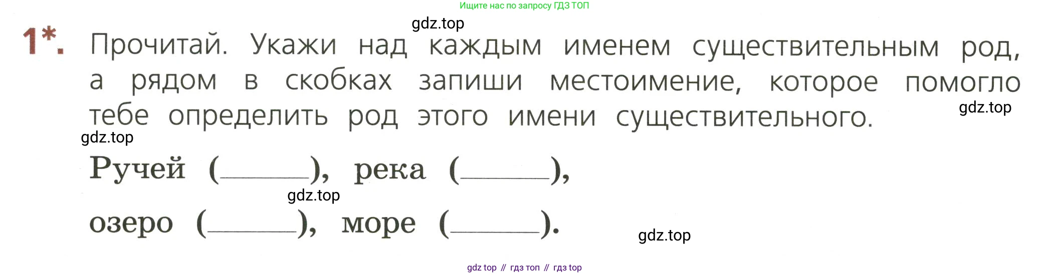 ГДЗ Русский язык, 3 класс Тетрадь учебных достижений, автор: Канакина Валентина Павловна, издательство Просвещение, Москва, 2023, белого цвета, страница 46, номер 1, Условие