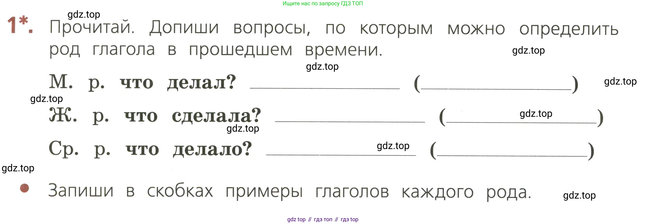 ГДЗ Русский язык, 3 класс Тетрадь учебных достижений, автор: Канакина Валентина Павловна, издательство Просвещение, Москва, 2023, белого цвета, страница 66, номер 1, Условие