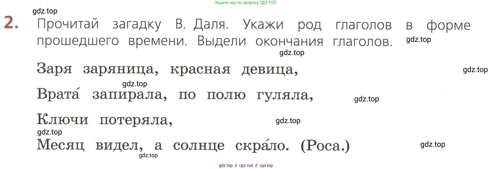ГДЗ Русский язык, 3 класс Тетрадь учебных достижений, автор: Канакина Валентина Павловна, издательство Просвещение, Москва, 2023, белого цвета, страница 66, номер 2, Условие