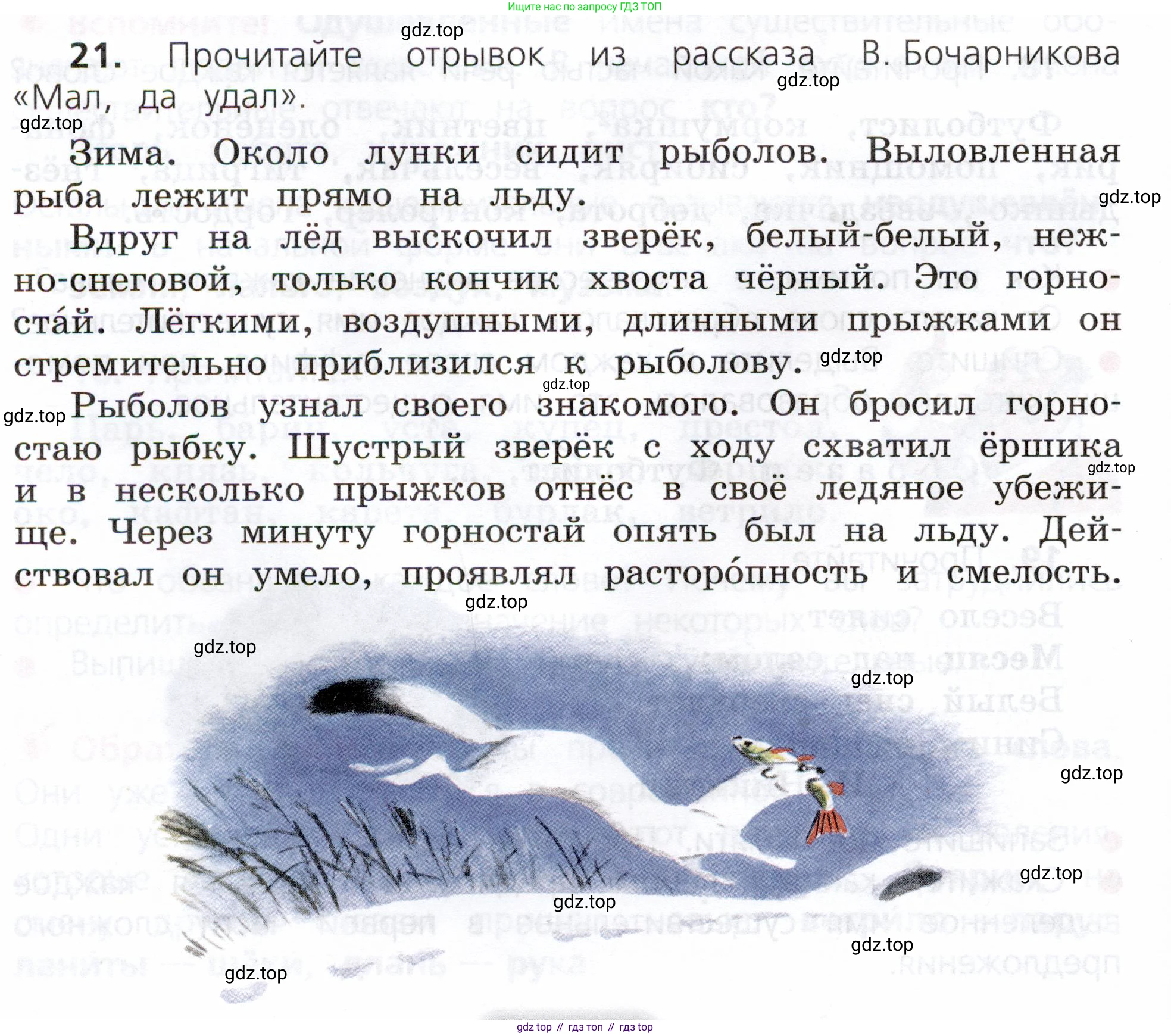 ГДЗ Русский язык, 3 класс Учебник, авторы: Канакина Валентина Павловна, Горецкий Всеслав Гаврилович, издательство Просвещение, Москва, 2023, белого цвета, Часть 2, страница 14, номер 21, Условие