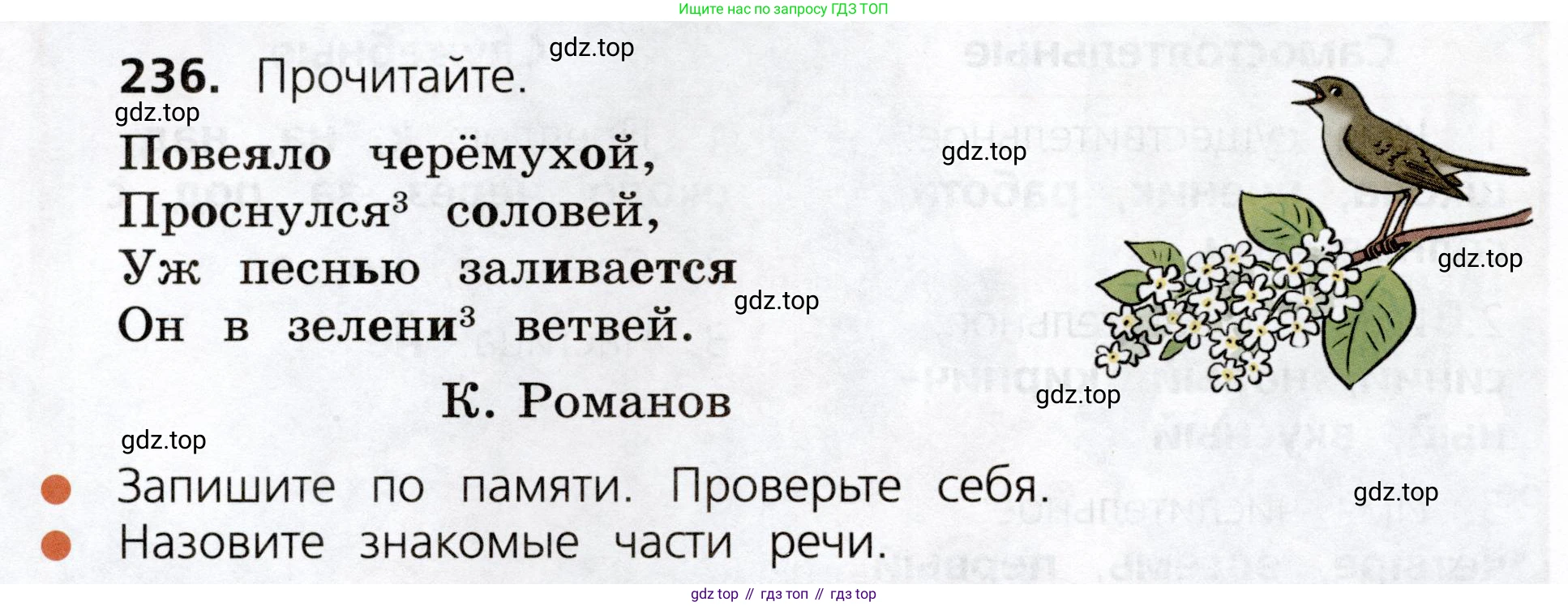 ГДЗ Русский язык, 3 класс Учебник, авторы: Канакина Валентина Павловна, Горецкий Всеслав Гаврилович, издательство Просвещение, Москва, 2023, белого цвета, Часть 2, страница 130, номер 236, Условие