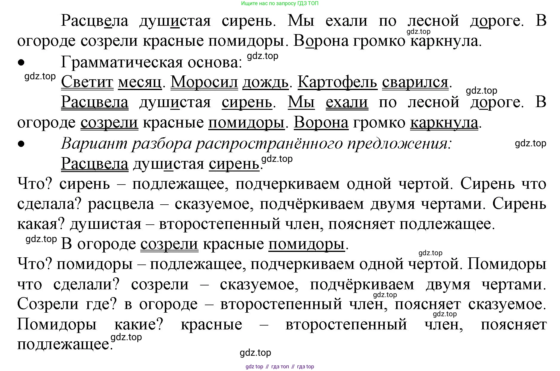 ГДЗ Русский язык, 3 класс Учебник, авторы: Канакина Валентина Павловна, Горецкий Всеслав Гаврилович, издательство Просвещение, Москва, 2023, белого цвета, Часть 1, страница 30, номер 47, Решение (продолжение 2)