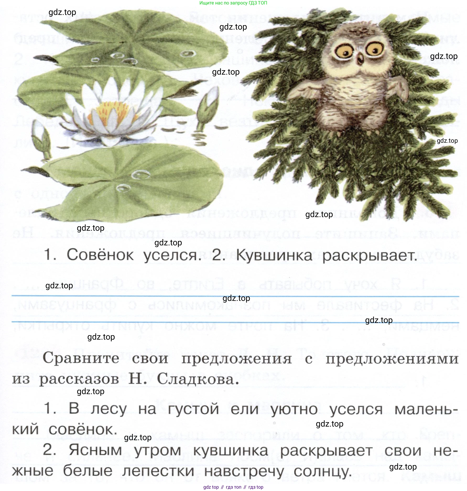 ГДЗ Русский язык, 3 класс рабочая тетрадь, авторы: Климанова Людмила Федоровна, Бабушкина Татьяна Владимировна, издательство Просвещение, Москва, 2019, белого цвета, Часть 1, страница 74, номер 124, Условие (продолжение 2)