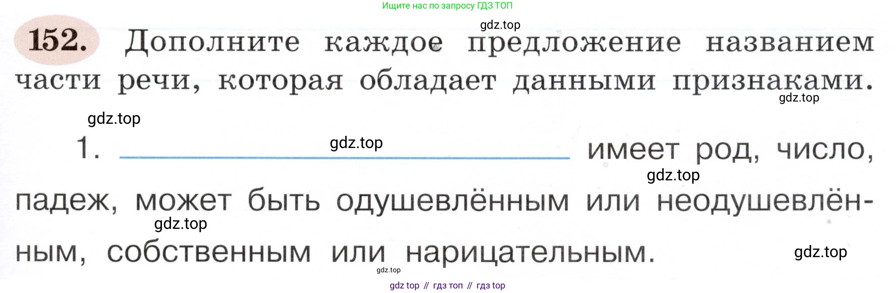 ГДЗ Русский язык, 3 класс рабочая тетрадь, авторы: Климанова Людмила Федоровна, Бабушкина Татьяна Владимировна, издательство Просвещение, Москва, 2019, белого цвета, Часть 2, страница 93, номер 152, Условие