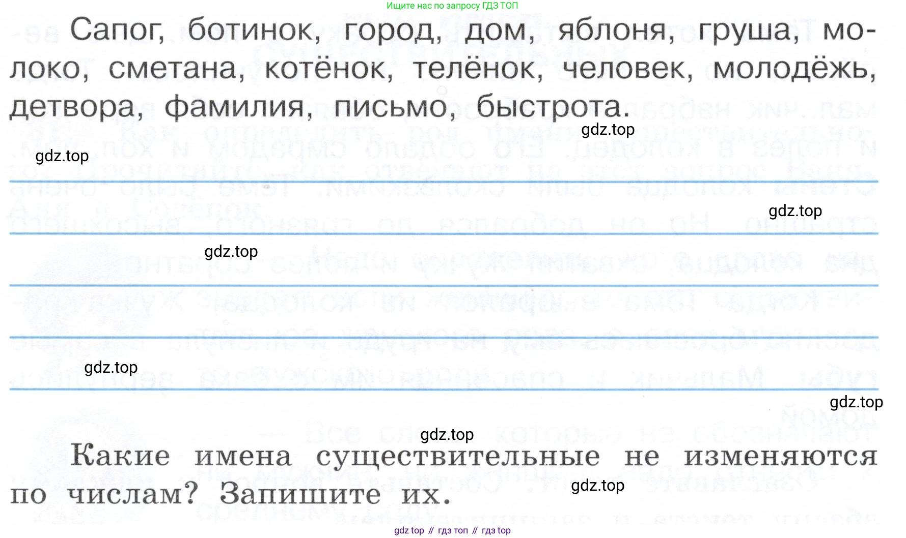 ГДЗ Русский язык, 3 класс рабочая тетрадь, авторы: Климанова Людмила Федоровна, Бабушкина Татьяна Владимировна, издательство Просвещение, Москва, 2019, белого цвета, Часть 2, страница 22, номер 29, Условие (продолжение 2)