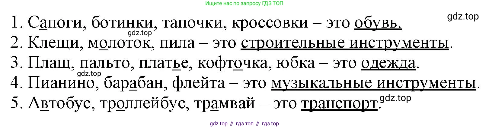 ГДЗ Русский язык, 3 класс рабочая тетрадь, авторы: Климанова Людмила Федоровна, Бабушкина Татьяна Владимировна, издательство Просвещение, Москва, 2019, белого цвета, Часть 1, страница 57, номер 93, Решение (продолжение 2)