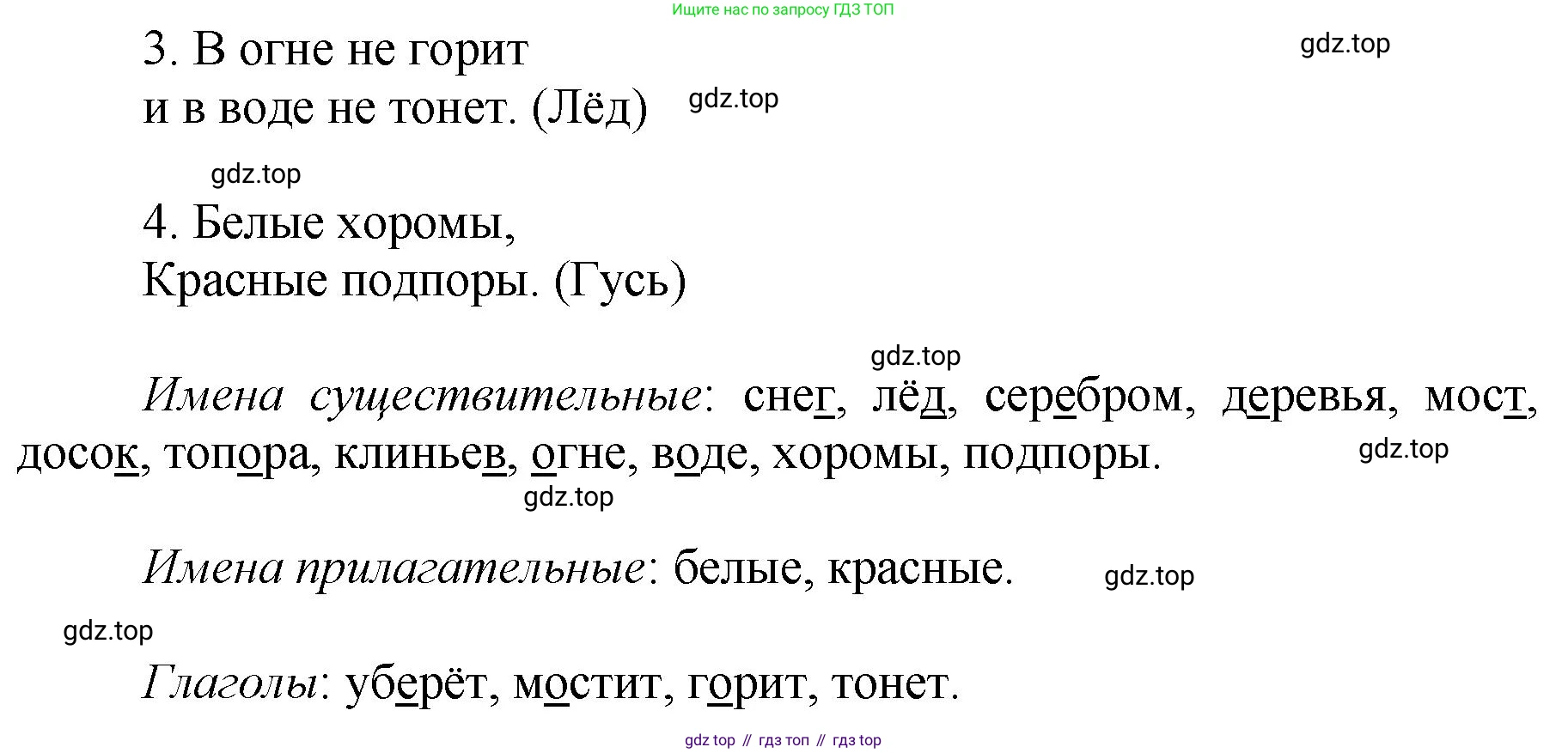 ГДЗ Русский язык, 3 класс рабочая тетрадь, авторы: Климанова Людмила Федоровна, Бабушкина Татьяна Владимировна, издательство Просвещение, Москва, 2019, белого цвета, Часть 2, страница 5, номер 2, Решение (продолжение 2)