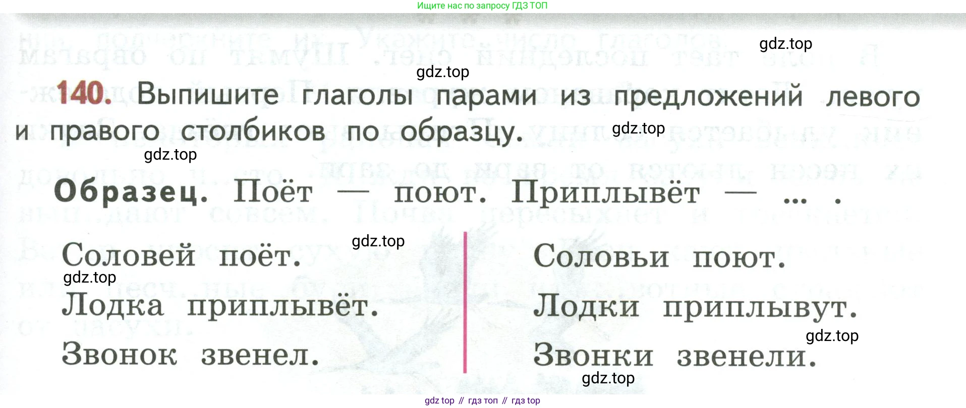 Русский язык, 3 класс Учебник, авторы: Климанова Людмила Федоровна, Бабушкина Татьяна Владимировна, издательство Просвещение, Москва, 2019, белого цвета, Часть 2, страница 81, номер 140, Условие