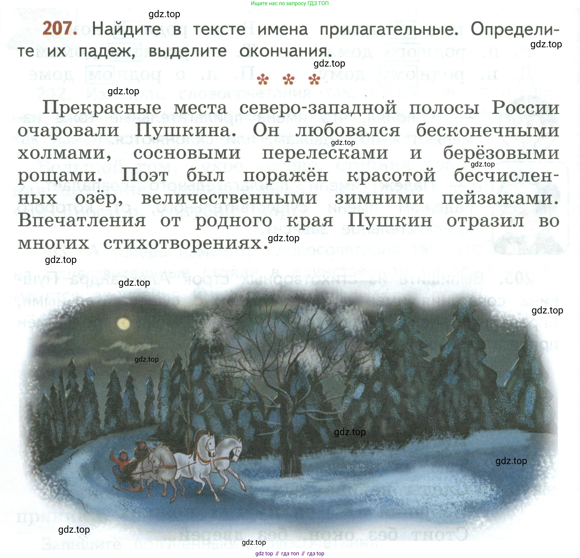 Русский язык, 3 класс Учебник, авторы: Климанова Людмила Федоровна, Бабушкина Татьяна Владимировна, издательство Просвещение, Москва, 2019, белого цвета, Часть 2, страница 120, номер 207, Условие
