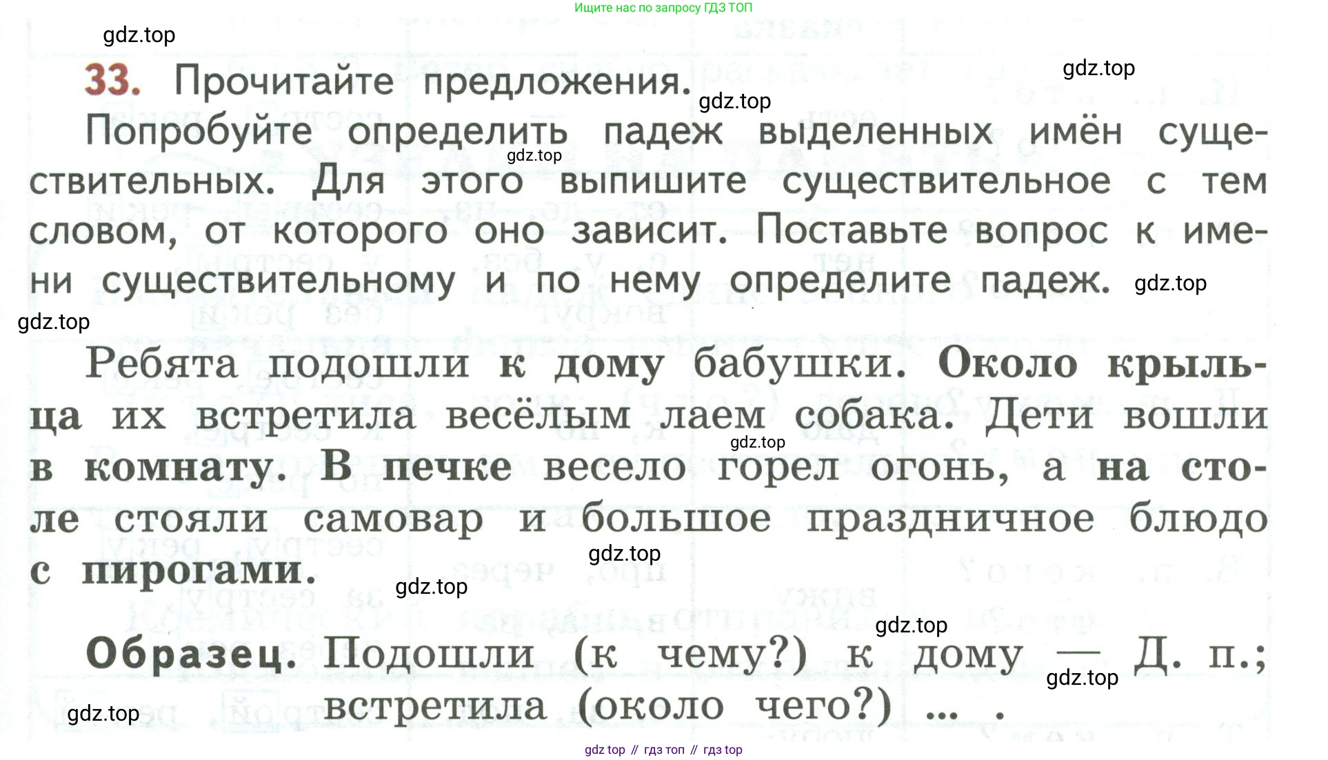 Русский язык, 3 класс Учебник, авторы: Климанова Людмила Федоровна, Бабушкина Татьяна Владимировна, издательство Просвещение, Москва, 2019, белого цвета, Часть 2, страница 21, номер 33, Условие