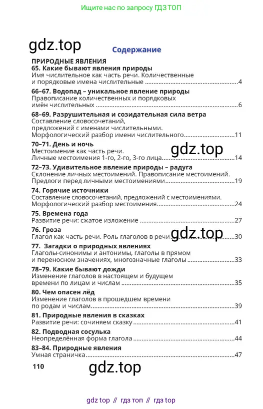 Русский язык, 4 класс Учебник, авторы: Богатырёва Елена Васильевна, Бучина Раиса Александровна, Регель Надежда Васильевна, Труханова Ольга Ивановна, Штукина Елена Эдуардовна, издательство Алматыкітап баспасы, Алматы, 2023, страница 110