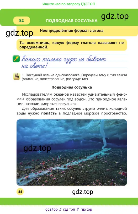 Русский язык, 4 класс Учебник, авторы: Богатырёва Елена Васильевна, Бучина Раиса Александровна, Регель Надежда Васильевна, Труханова Ольга Ивановна, Штукина Елена Эдуардовна, издательство Алматыкітап баспасы, Алматы, 2023, Часть 3, страница 44