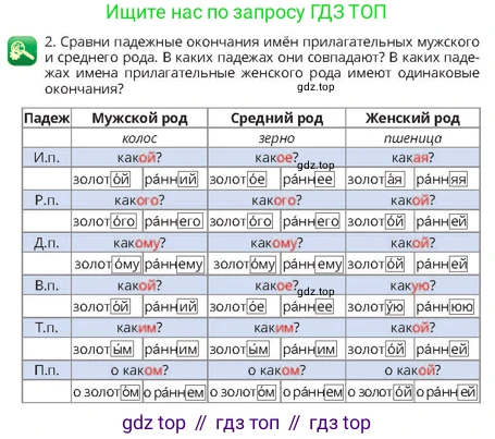 Русский язык, 4 класс Учебник, авторы: Богатырёва Елена Васильевна, Бучина Раиса Александровна, Регель Надежда Васильевна, Труханова Ольга Ивановна, Штукина Елена Эдуардовна, издательство Алматыкітап баспасы, Алматы, 2023, Часть 2, страница 61, номер 2, Условие