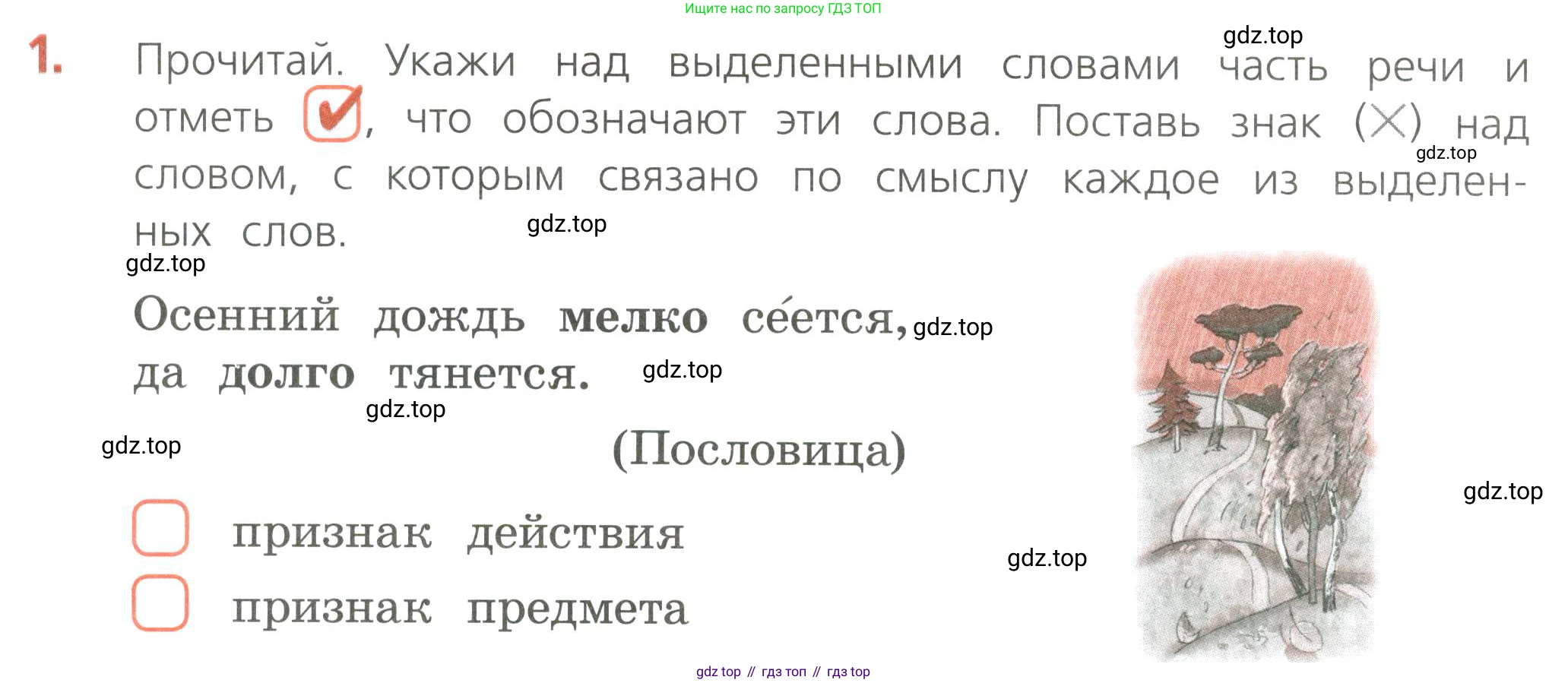 Русский язык, 4 класс Тетрадь учебных достижений, автор: Канакина Валентина Павловна, издательство Просвещение, Москва, 2023, белого цвета, страница 28, номер 1, Условие