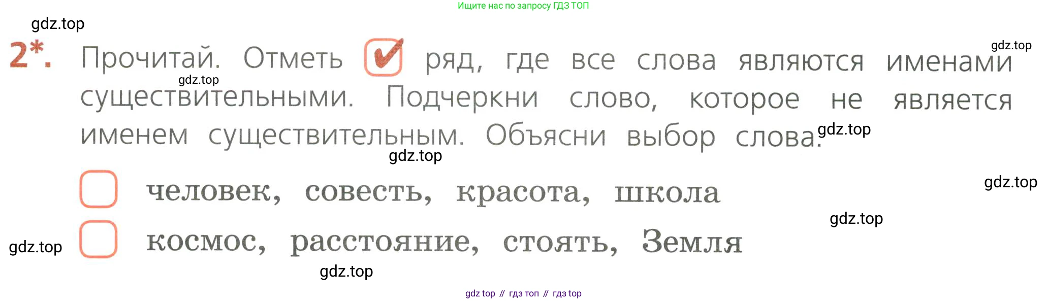 Русский язык, 4 класс Тетрадь учебных достижений, автор: Канакина Валентина Павловна, издательство Просвещение, Москва, 2023, белого цвета, страница 30, номер 2, Условие